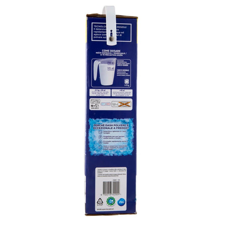 Dash Power Detersivo Lavatrice in Polvere, Waschpulver, schnell löslich, 83 Waschladungen, 4150 g