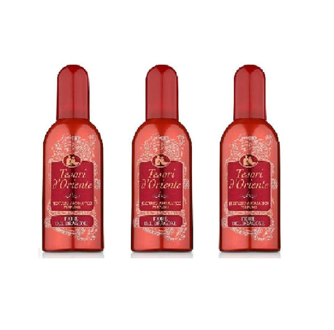 Tesori D'oriente Fiore del Dragone 100ml, fruchtig-aromatischer Duft 3x100ml
