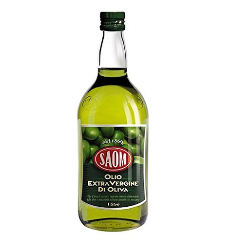 Saom Extra Natives Olive Olivenöl 1L nativ italien olio extravergine di oliva