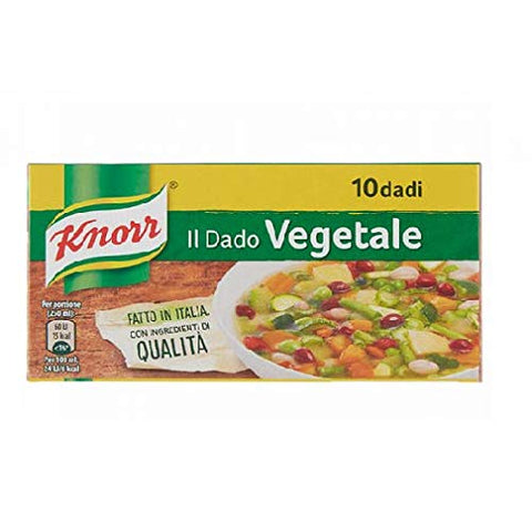 knorr veggie dado brodo Vegetarisch Suppenwürfel Brühe reich an Geschmack 10pz