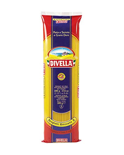 Nudeln, Pasta Divella Spaghetti Ristorante 8 (24 X 500g)