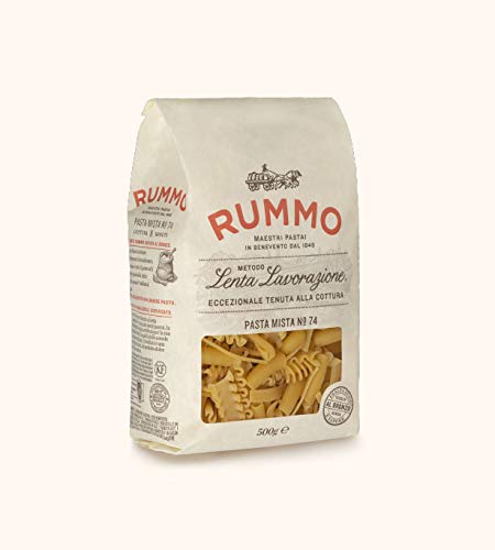 Rummo - Pasta Mista n.74 Bronze Gezeichnete - 16 Packungen mit 500 g