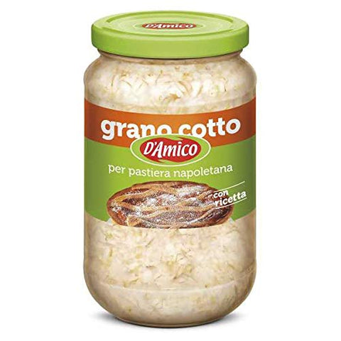 D'Amico Grano cotto per Pastiera Napoletana 580g gekochte Weizenkörner Italie