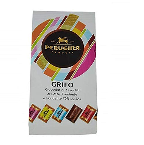 Perugina Grifo Milch & Dunkle 51%, dunkle 70% Italian Schokolade Kakao 200g