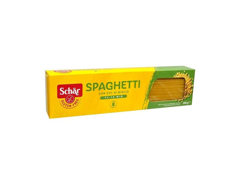 SCHÄR Senza Glutine Spaghetti Glutenfrei Pasta mit 20% Hirse 500g