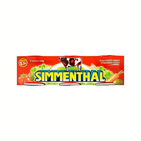 Simmen Fleisch In Gelee X3 3x140g Original italienisch Feinkost