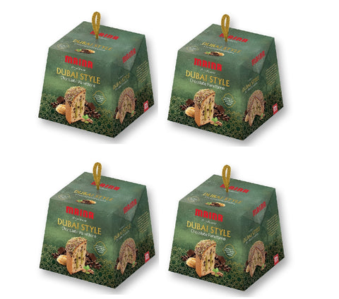 4x Maina Dubai Style Chocolate Panettone 750g