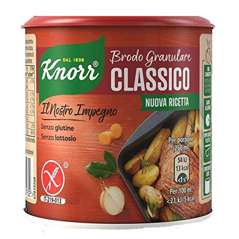 6x Knorr brodo granulare classico granulierte Brühe klassisch 150 gr