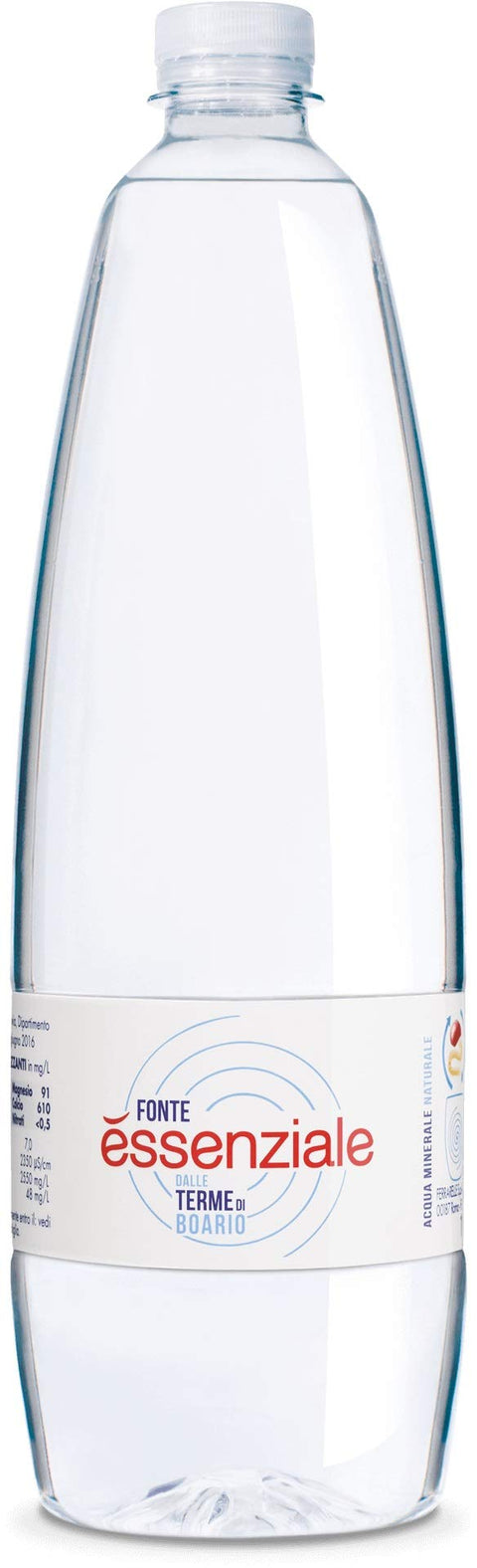 12 Flaschen ESSENTIAL Mineralwasser Natural 1 lt. reich an Magnesium