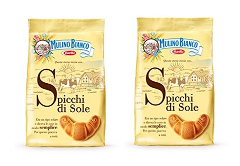 Mulino Bianco: "Spicchi di Sole" Butterbrot und Eiern, 400 g, 2 Stück