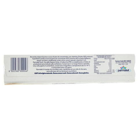 5x Santal pera con varietà Williams Getränk aus Birnenpüree und Saft aus Konzentrat, mit Vitaminen 3 x 200 ml SONDERANGEBOT