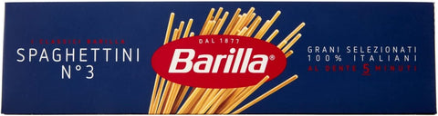 10x Pasta Barilla Spaghettini Nr. 3 italienisch Nudeln 500 g pack Spaghetti