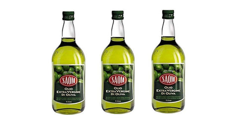 3x Saom Extra Natives Olive Olivenöl 1L nativ italien olio extravergine di oliva
