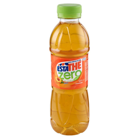 12x Ferrero Eistee pfirsich The' Pesca PET 40cl ESTATHE Zero tea the ohne Zucker