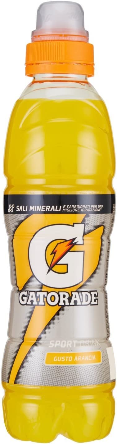 12x Gatorade Arancia Bevanda energetica Energiegetränk orange 50 cl