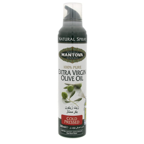 SPRAYLEGGERO 100 % Italienisches Natives Olivenöl Extra, Kaltgepresst – durch die Praktische Sprühflasche Können Sie bis zu 90 % des Öls Einsparen 250ml
