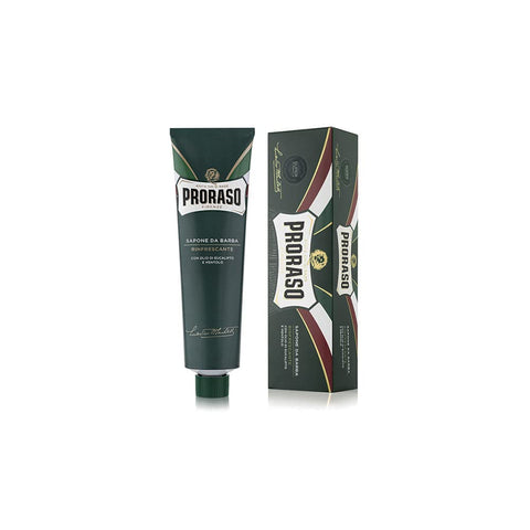 12 x PRORASO Rasierseife erfrischend Tube 150 ml