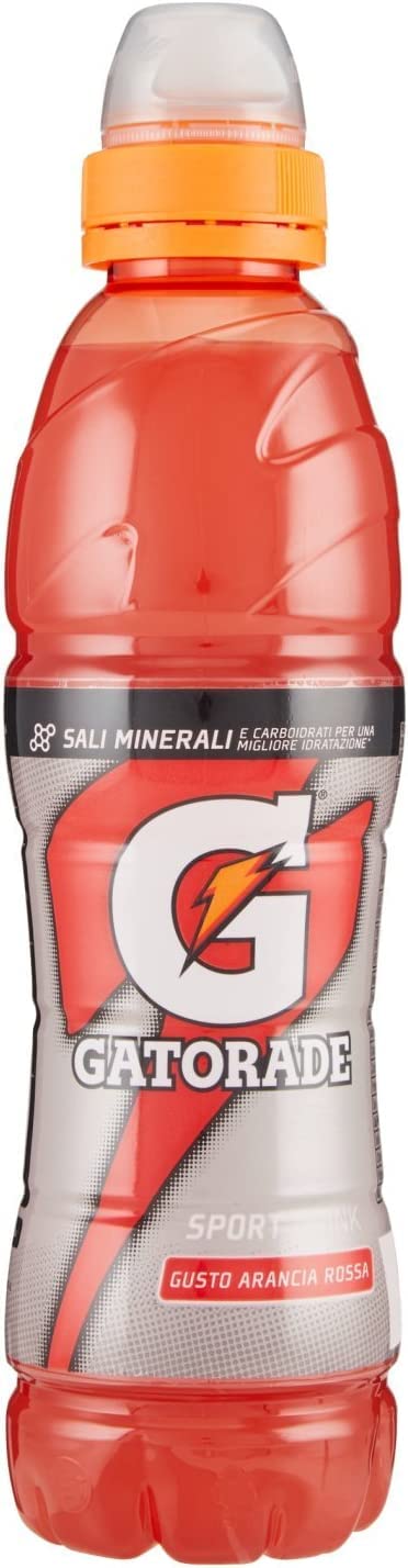 12x Arancia Rossa Bevanda energetica Energiegetränk Rote orange 50 cl