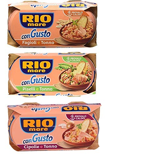 TESTPAKET Rio Mare con gusto fertiggerichte Thunfisch Instant food ( 6 x 160g )