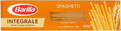 10x Pasta Barilla spaghetti integrali Vollkorn 100% italienisch Nudeln 500g