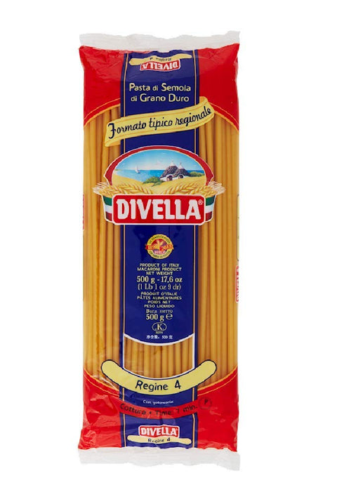 10x Pasta Divella 100% Italienisch N° 4 Regina 500 gr