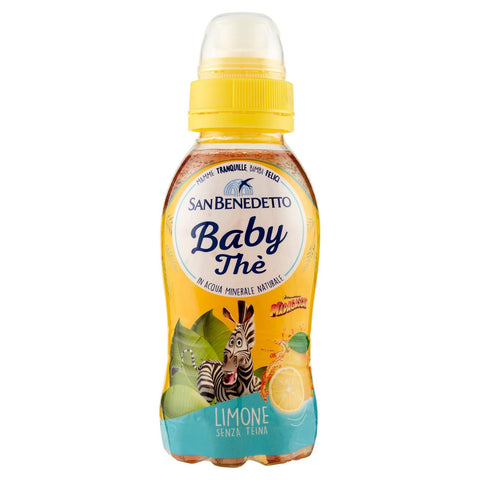 San Benedetto limone baby entcoffeiniert Eistee zitrone PET tea the 24x25cl Original italienisch Getränk