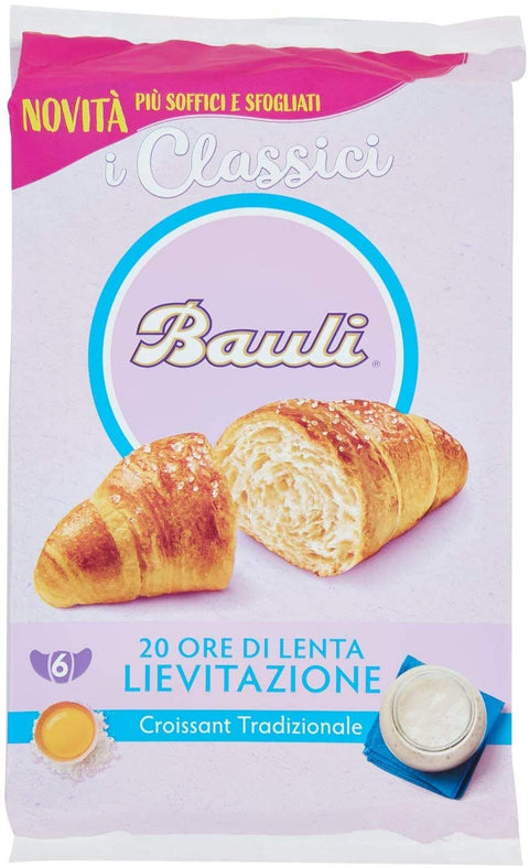 12x Bauli Cornetti Classici ein Croissant weiche brioche kuchen (6x40g) 240g