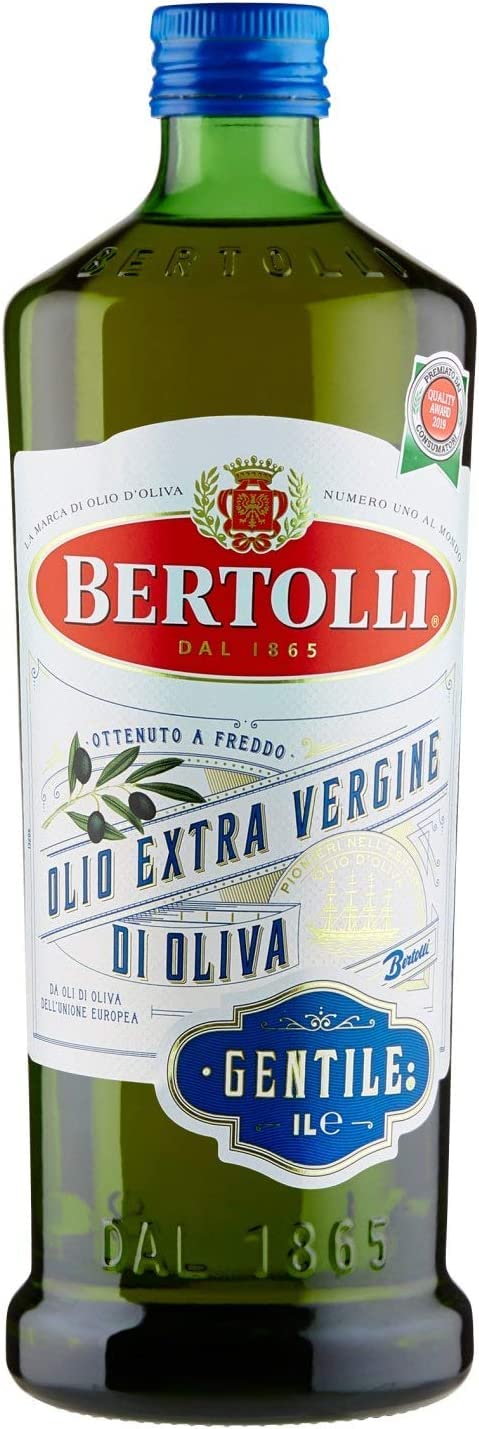 6x Bertolli Gentile Extra Natives Olivenöl aus nativ 1L olio extravergine oliva