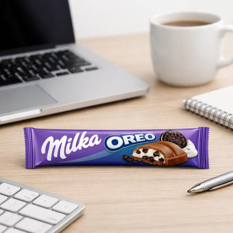 Milka Box Barretta Oreo Packung mit 36 Riegeln à 37 g
