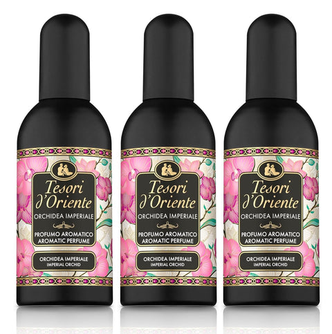 Tesori D'oriente Orchidea Imperiale 100ml, blumiges, orientalisches Parfüm 3x100ml
