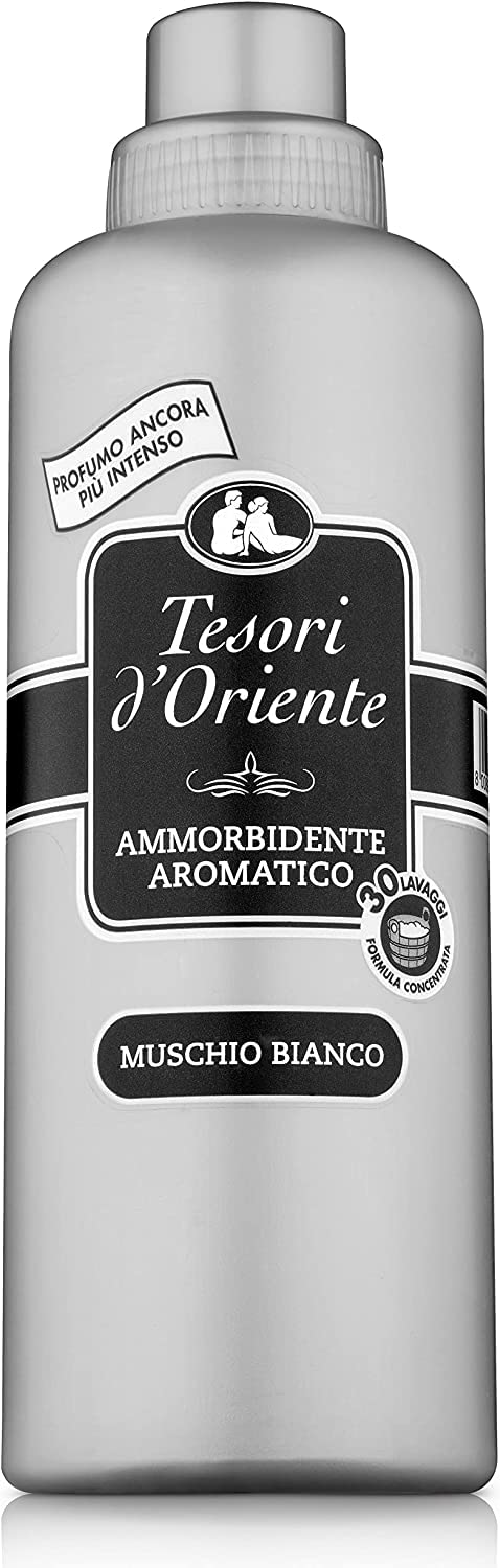 6x Tesori d'Oriente Weichspüler mit Weißem Moschus 750ml