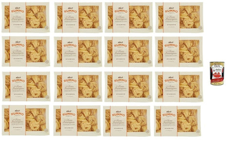 Rummo Fettuccine N° 89 Pasta Lenta Lavorazione Teigwaren aus Hartweizengrieß Bronze-Zeichnung 12x 500g + Italian Gourmet polpa 400g