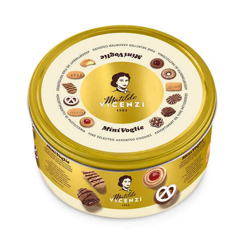Sambanuts Matilde Vicenzi Minivoglie (500g Metallrunddose)