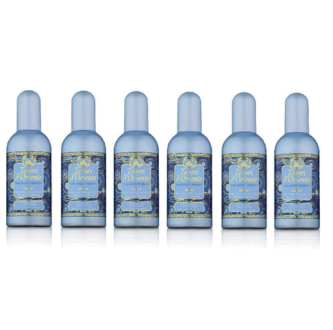 Tesori D'oriente Thalasso Therapy 100ml, Meeresduft, Noten von Bergamotte, Lavendel, Patchouli und weißem Moschus, 6x100 ml