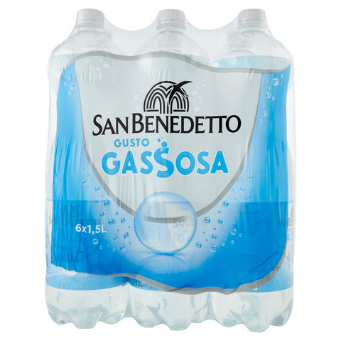 San benedetto gassosa 1.5L (Confezione da 6)