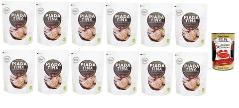 12x Figuli' Bio- Vollkorn Piadatina 100g + Italian Gourmet polpa 400g