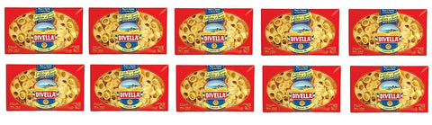 10x Pasta Divella 100% Italienisch N° 46 Calamari 500 gr