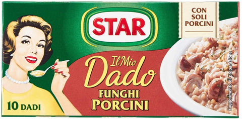 Star dado funghi porcini brodo Steinpilze Suppenwürfel Brühe 10 pz