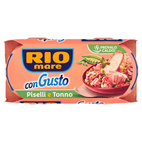 Rio Mare Piselli e Tonno fertiggerichte Thunfisch Erbsen 2x160g Instant food