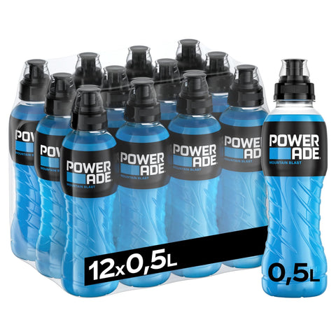 Powerade Sports Mountain Blast EINWEG, 12 x 500ml