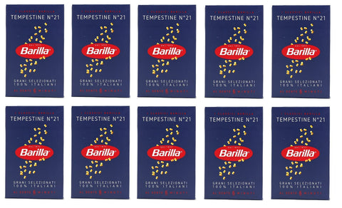 10x Pasta Barilla Tempestine Nr. 21 italienisch Nudeln 500 g pack