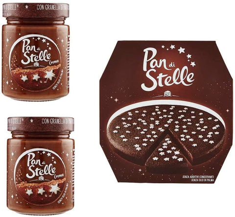 Testpaket Mulino Bianco 2X Pan di Stelle Aufstrich Creme und Pan di Stelle la Torta