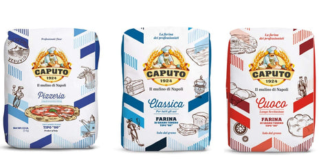 Testpaket Farina Molino Caputo Pizzeria Classica Cuoco Pizzamehl (3 x 5 kg) 100% italienisches Weizenmehl