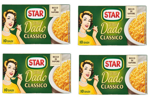 Star Il Mio Dado Classico Bouillon-Würfel, 4 Stück, je 10 g Würfel