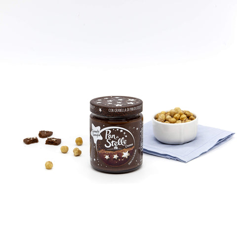 Pan di Stelle Crema Spalmabile Haselnuss Streichfähige Creme Sahne 480g