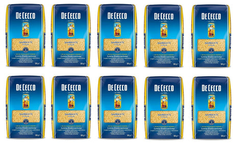 10x De Cecco Pasta 100% Italienisch Anellini n° 71 kurze Pasta 500g