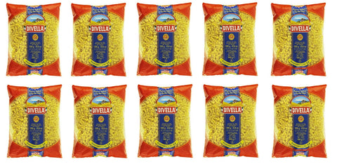 10x Pasta Divella 100% Italienisch N°64 Paternostini Lisci 500g