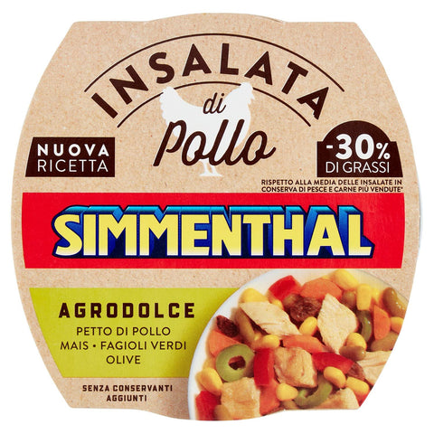 Simmenthal Gustose di Pollo, Verdure in Agrodolce - 160 gr