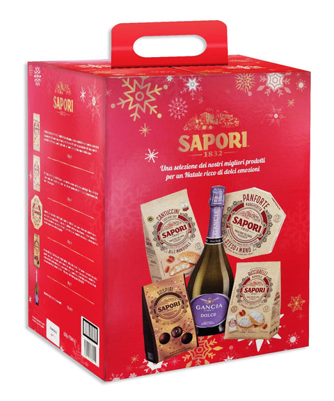 Sapori 1832, Prestige Geschenkbox Weihnachten 2022 Ausgewählt mit 5 Stück