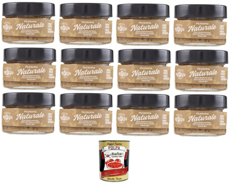 Urbani Filosofia Naturale Battuto di Funghi Porcini Gehackte Steinpilze 12x80gr + Italian Gourmet polpa 400g